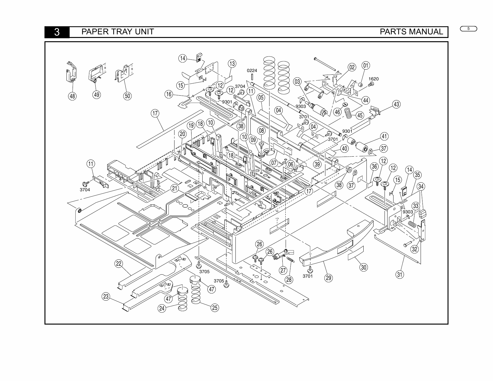 Konica-Minolta Options PF-118 Parts Manual-6